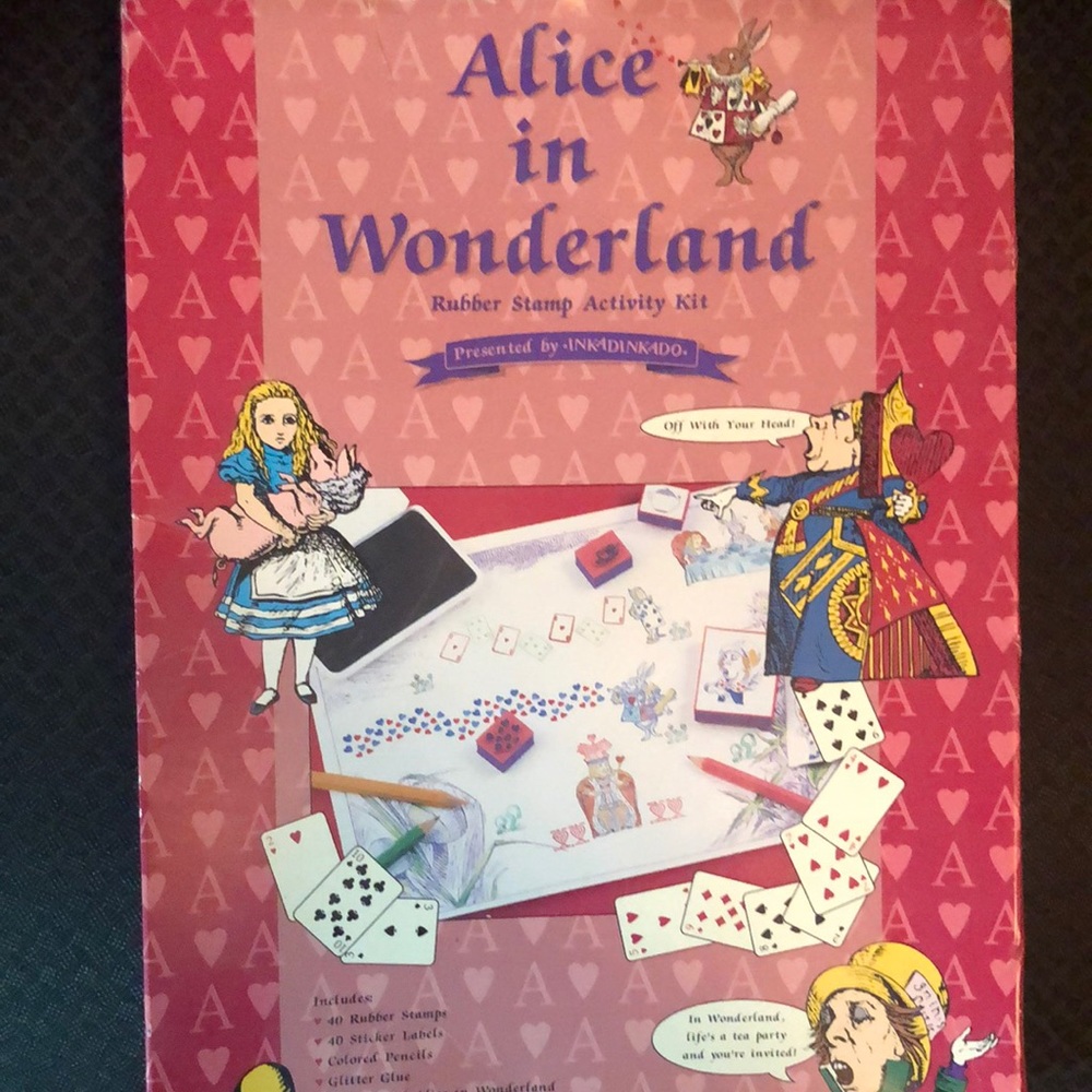 Alice in Wonderland Stamp Set